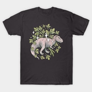 Tyrannosaurus + Sassafras Botanical Dinosaur T-Shirt